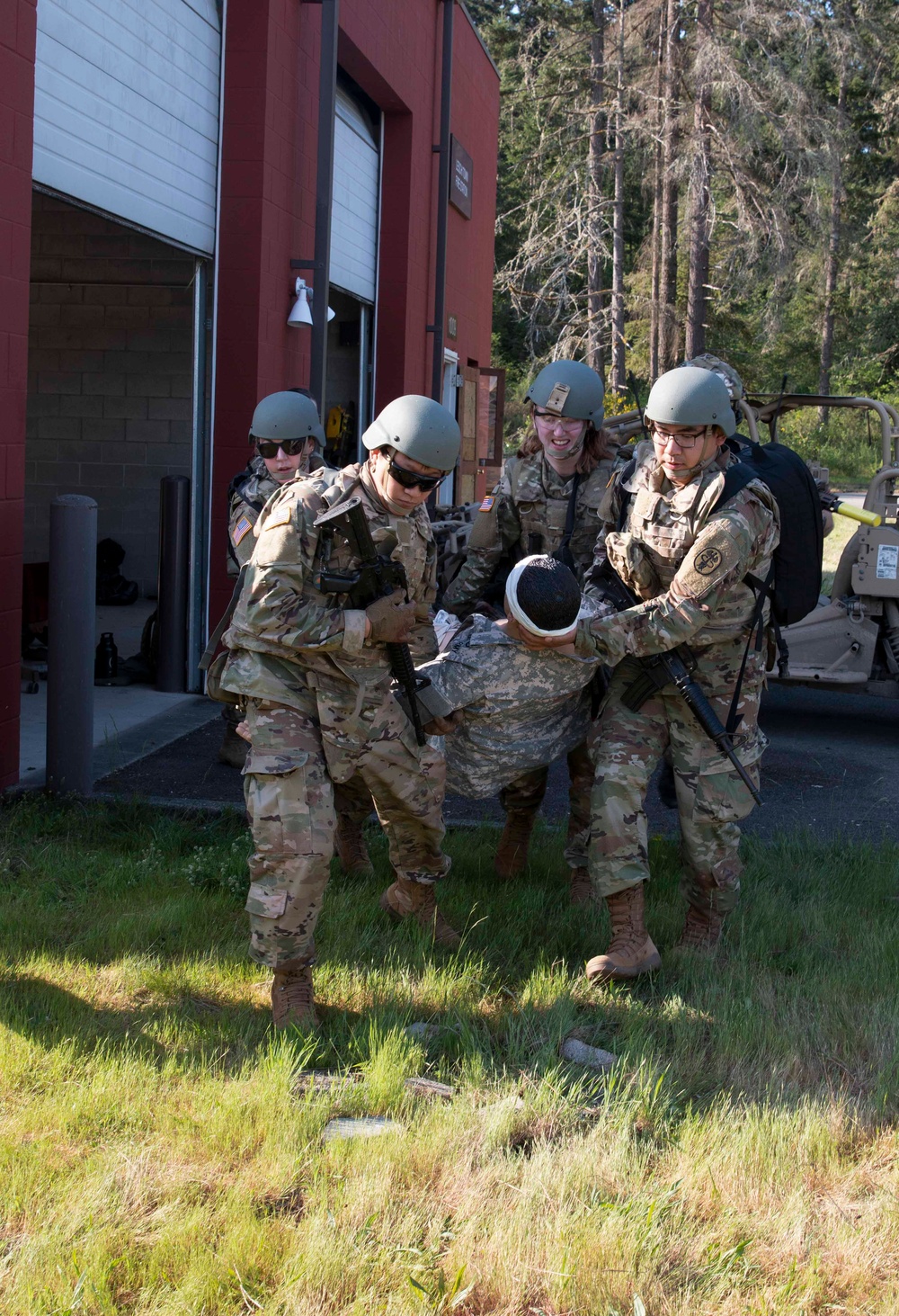 Madigan Residents conduct Capstone validation with 1st SFG(A) support
