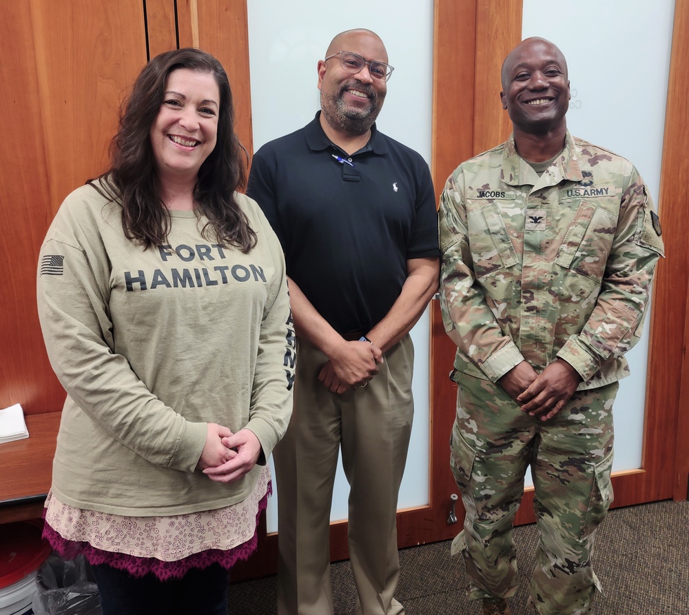 Teammate of the Month recognized by Fort Hamilton Command