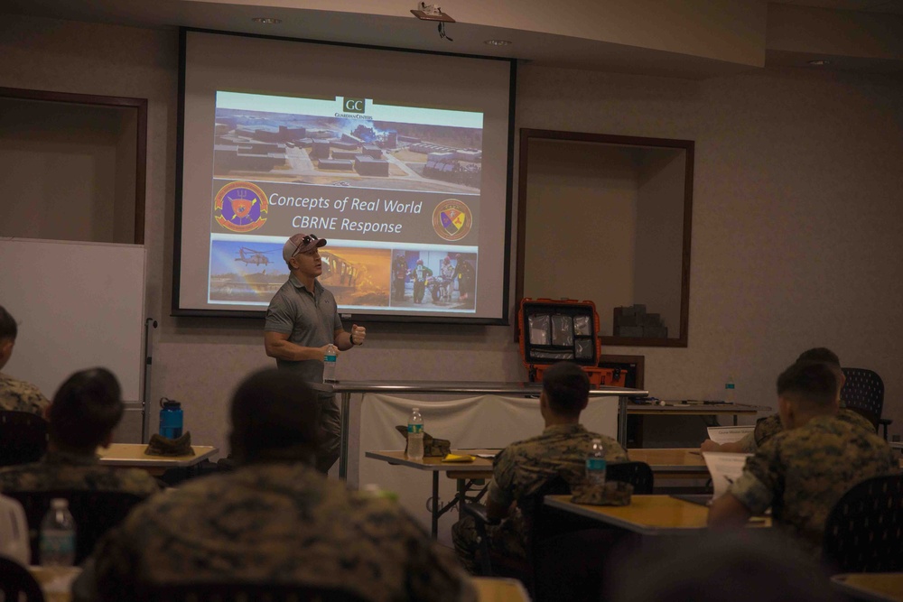 26th MEU Take On CBRN Hazard training