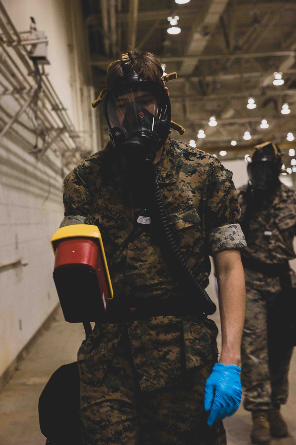 26th MEU Take On CBRN Hazard training