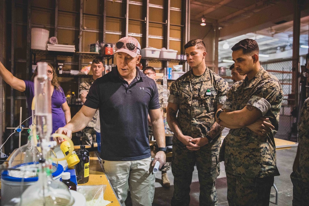 26th MEU Take On CBRN Hazard training