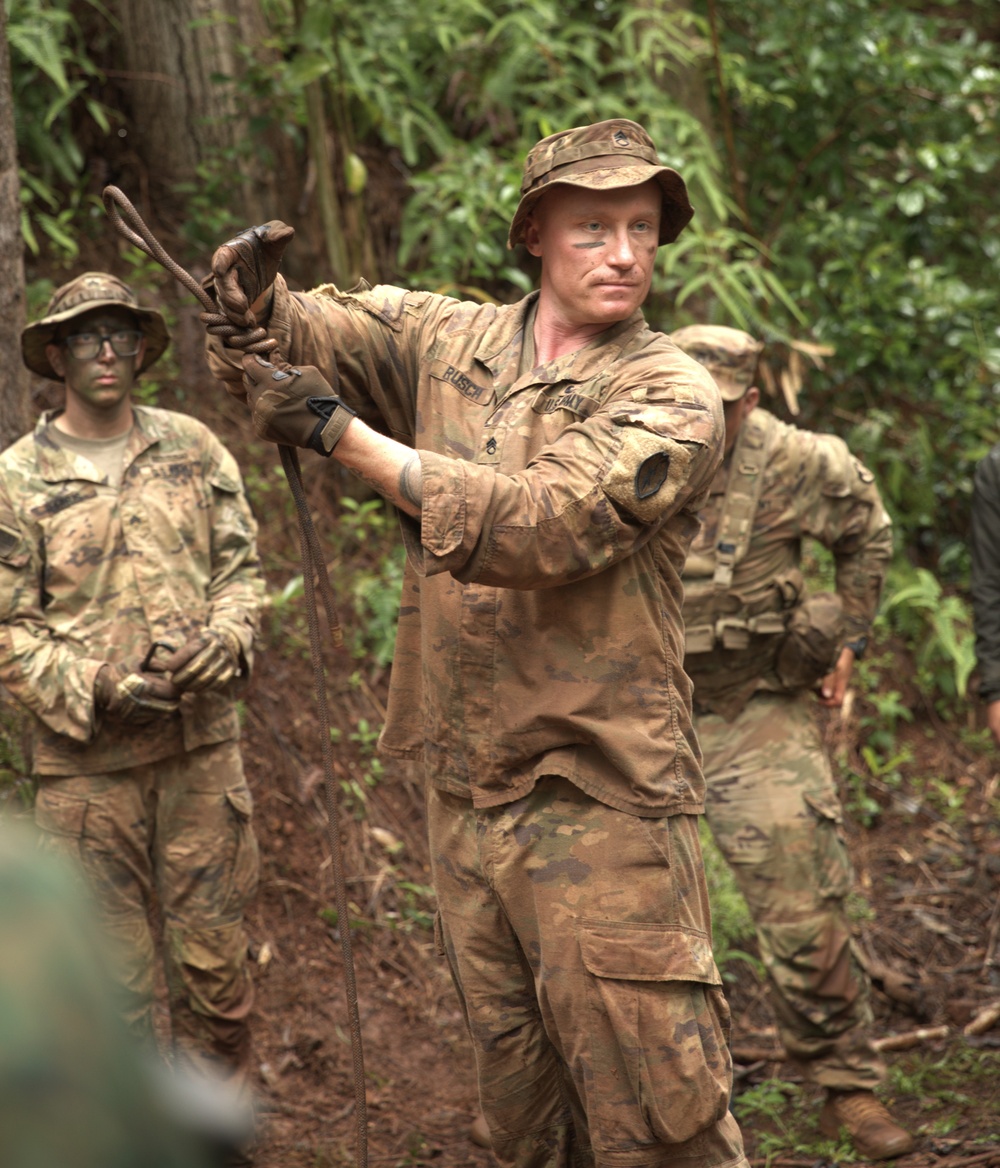 Tiger Balm 23 25th Infantry Division Soldiers trained side by side with our Singapore Armed Forces partners