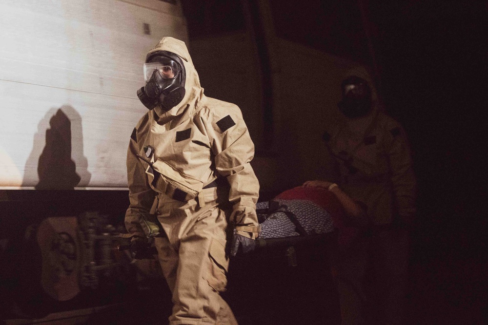 26th MEU Take On CBRN Hazard training