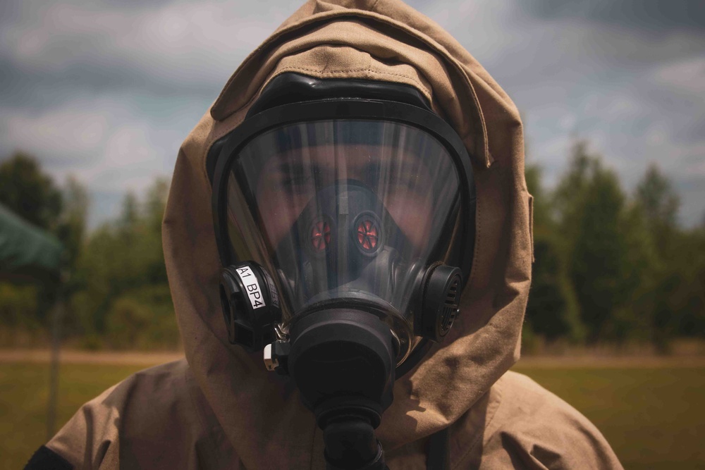 26th MEU Take On CBRN Hazard training