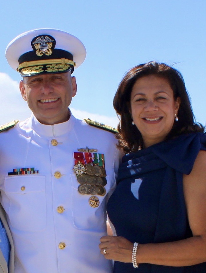 Rear Adm. Martinez de Pinillos Promotion