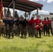 Marines with H&amp;S Bn. celebrate with friends and family at Spartan De Mayo