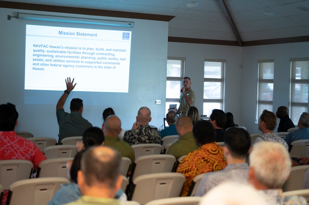 Navy Facilities Engineering Command Hawaii Hosts Government Procurement Industry Forum