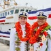 New commanding officer at helm of USCGC Oliver Henry (WPC 1140)