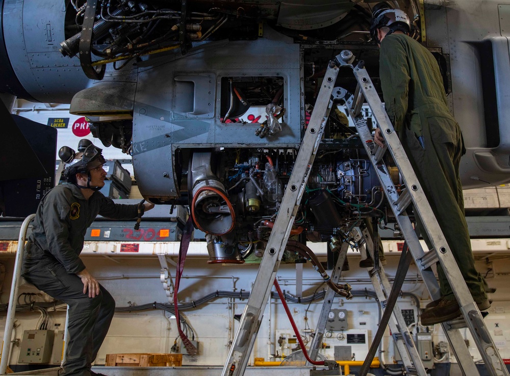 Makin Island Maintenance