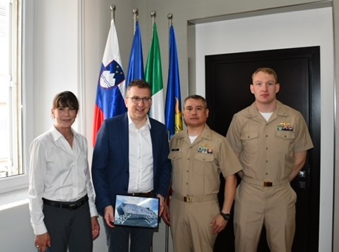 USNS CARSON CITY VISITS SLOVENIA