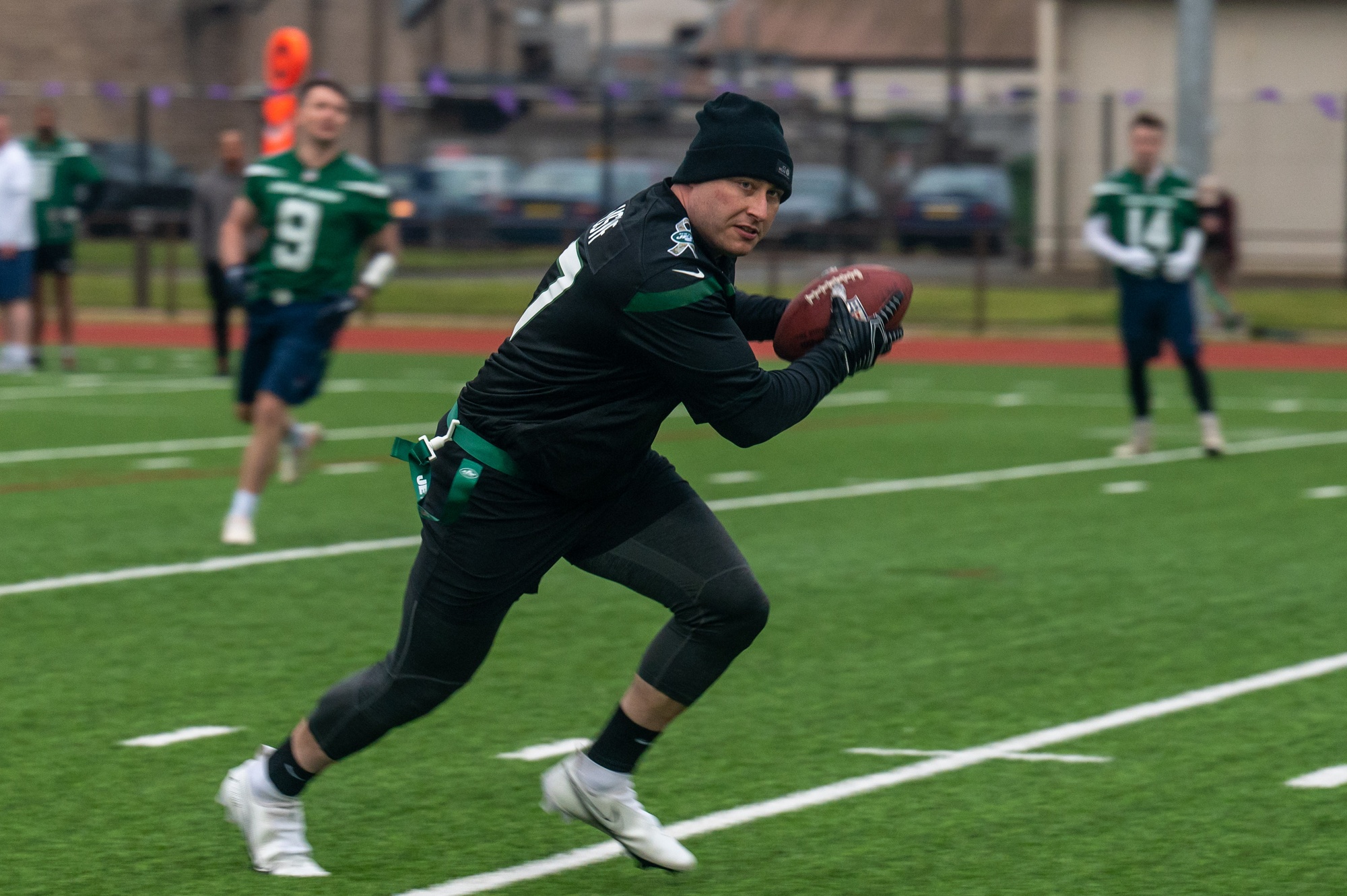 NY Jets, Liberty Wing host first U.K. vs U.S. flag football game