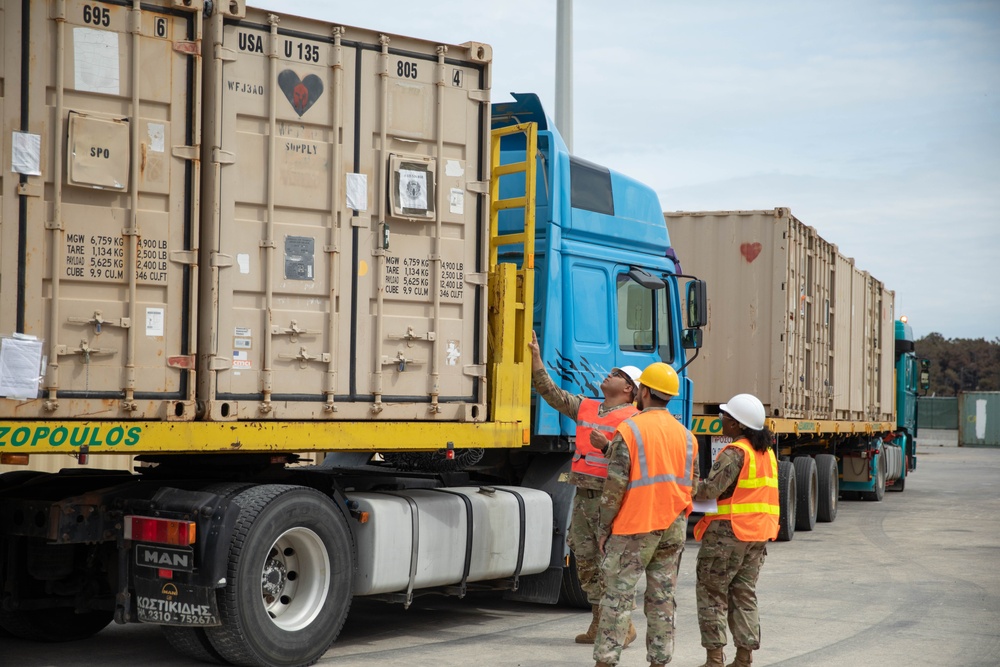 Alexandroupoli port helps deliver rotational forces home