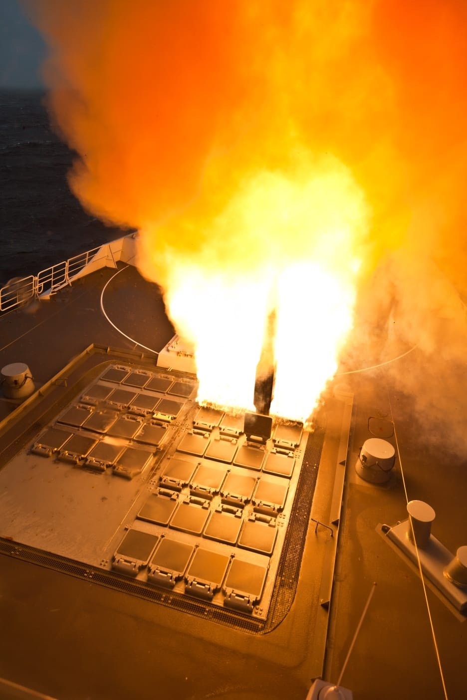 HNLMS Tromp conducts live-fire engagement during exercise Formidable Shield 2023