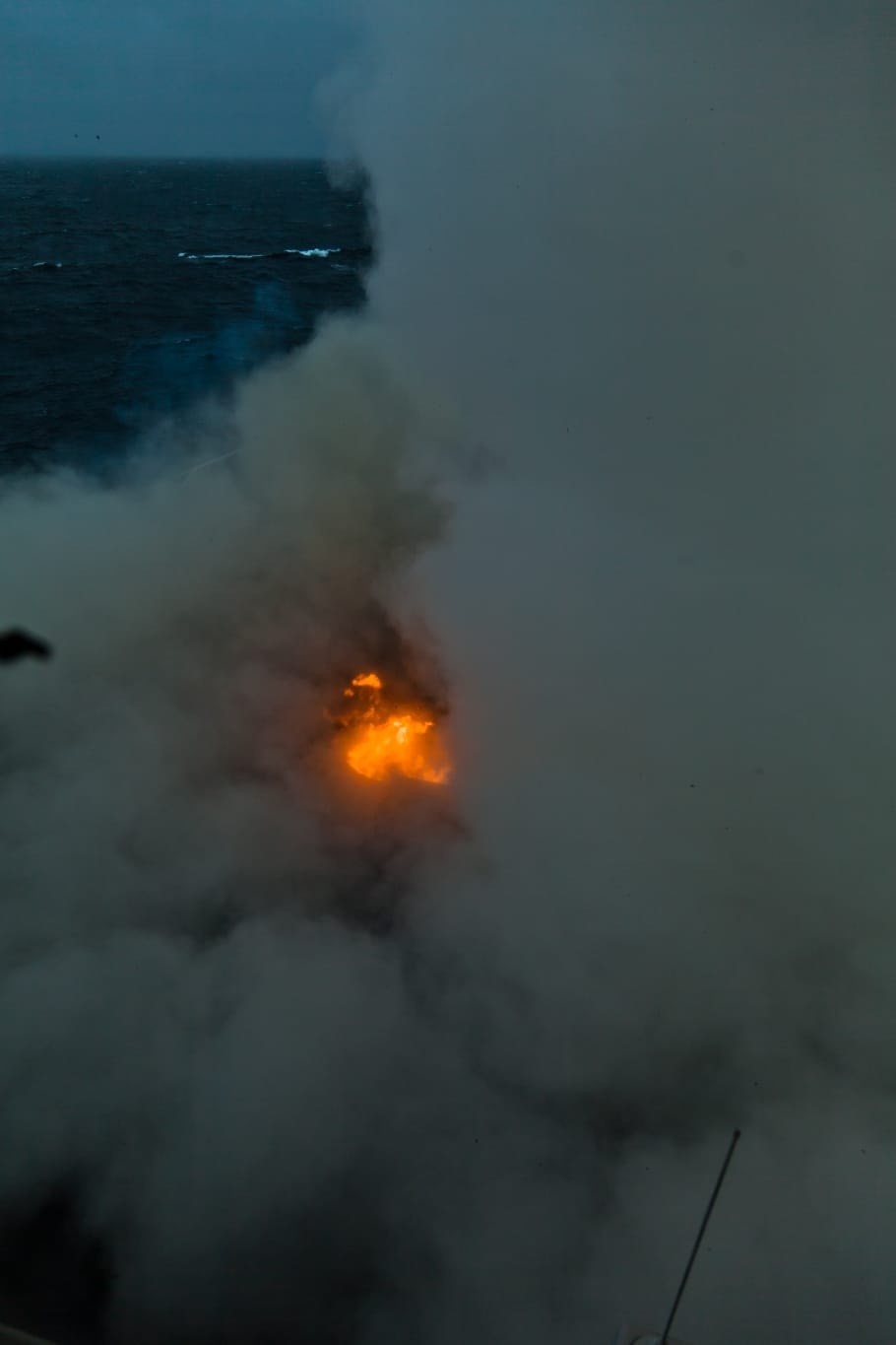 HNLMS Tromp conducts live-fire engagement during exercise Formidable Shield 2023