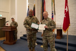 Chaplains exchange stole during ceremony in Wiesbaden [Image 1 of 5]