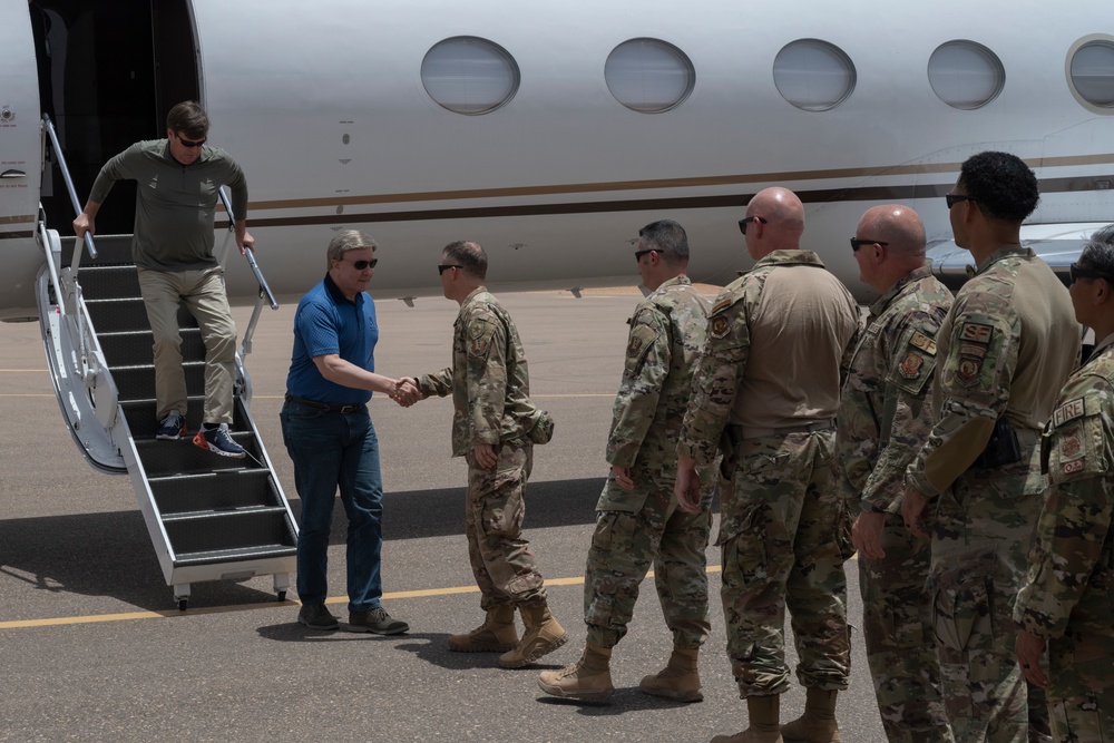 Members of the HASC visit AB 201