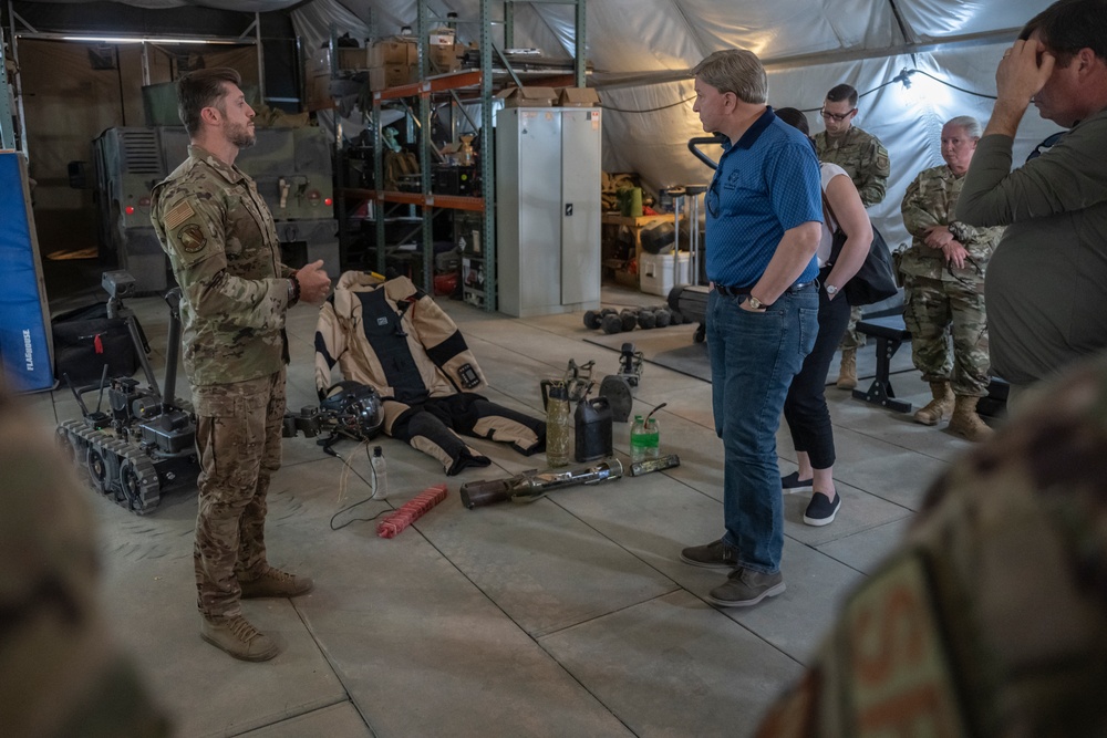 Members of the HASC visit AB 201