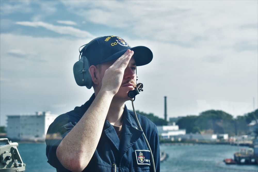 Family and Guests Cruise onboard USS Antietam