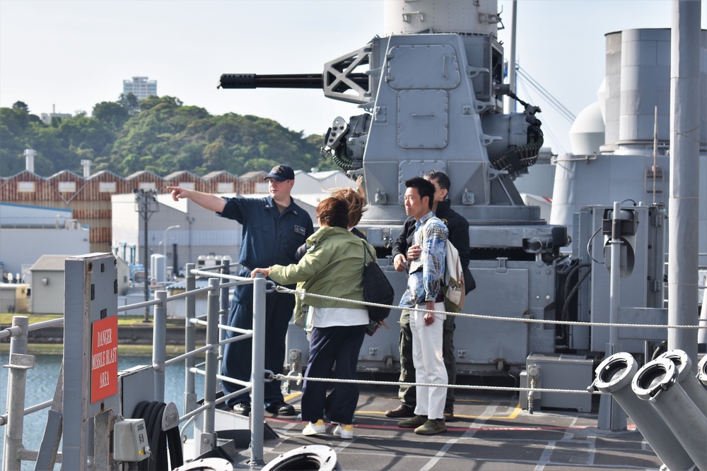 Family and Guests Cruise onboard USS Antietam