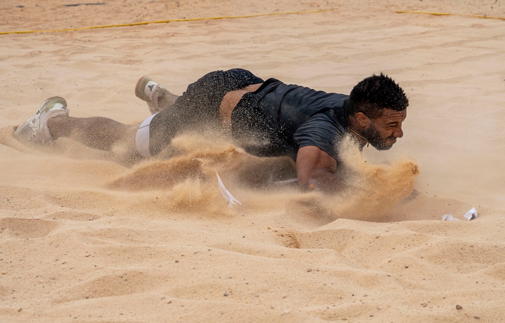 Team PSAB participates in a Tough Phoenix obstacle course for Police Week 2023