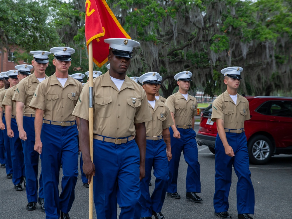 Tyrone, Georgia native graduates as honor graduate for Alpha Company, Marine Corps Recruit Depot Parris Island