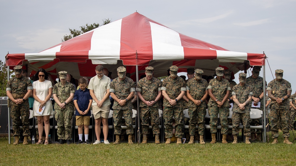 V1/2 Change of Command Ceremony