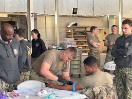 Navy Expeditionary Medical Unit Rotations Provide Ongoing Medical Support in the Middle East
