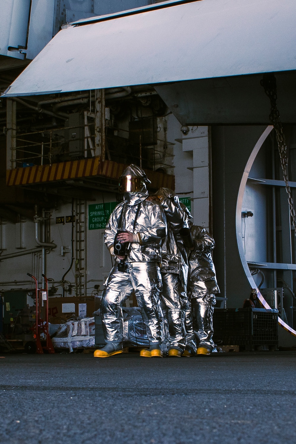 General Quarters Aboard the USS George Washington