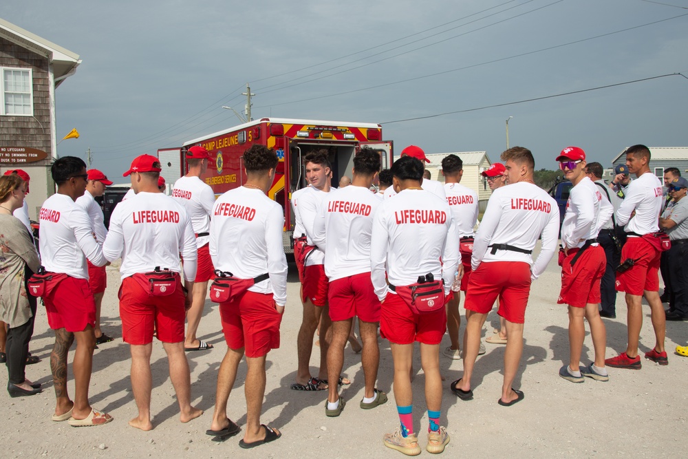 Onslow Beach Emergency Response Training Exercise