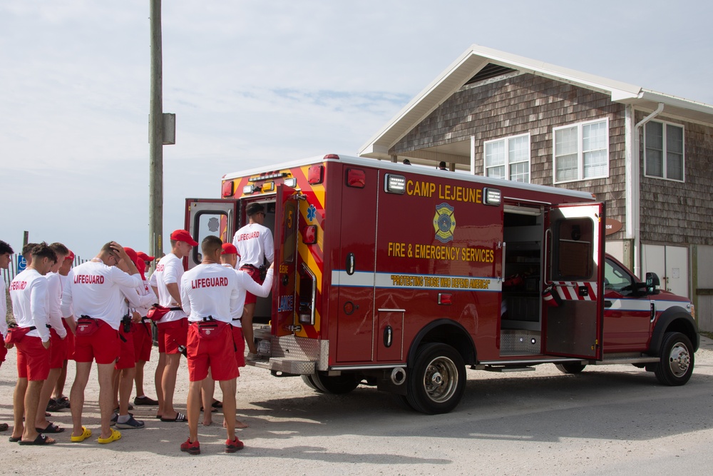 Onslow Beach Emergency Response Training Exercise