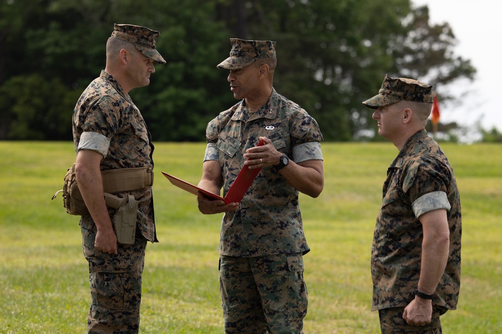 V1/2 Battalion Change of Command