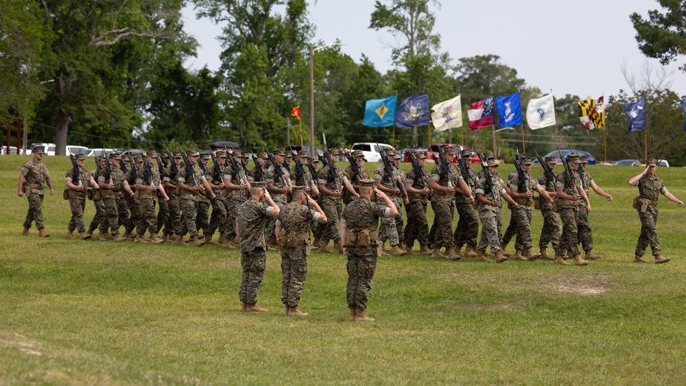 V1/2 Battalion Change of Command