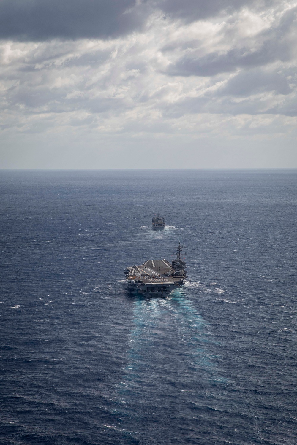 USS George H.W. Bush (CVN 77) Transits Atlantic Ocean