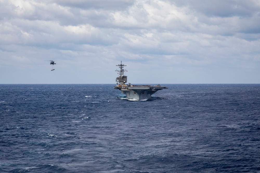 USS George H.W. Bush (CVN 77) Transits Atlantic Ocean