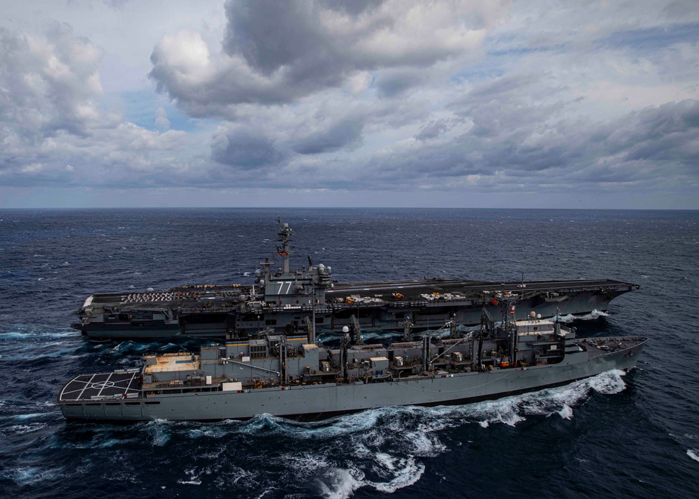 DVIDS - Images - USS George H.W. Bush (CVN 77) Transits Atlantic Ocean ...