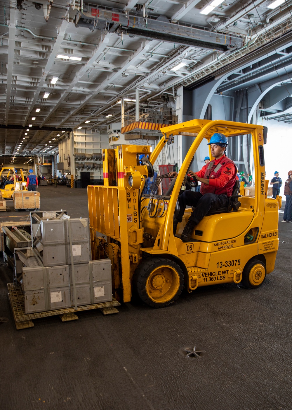 USS George H.W. Bush (CVN 77) Ordnance Transfer