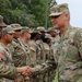 Maj. Gen. Charles D. Costanza re-enlists Soldiers assigned to 3rd Infantry Division