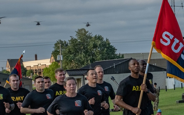 101st Division Sustainment Brigade Division Run
