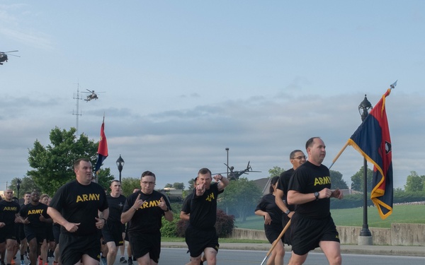 101st Division Sustainment Brigade Division Run