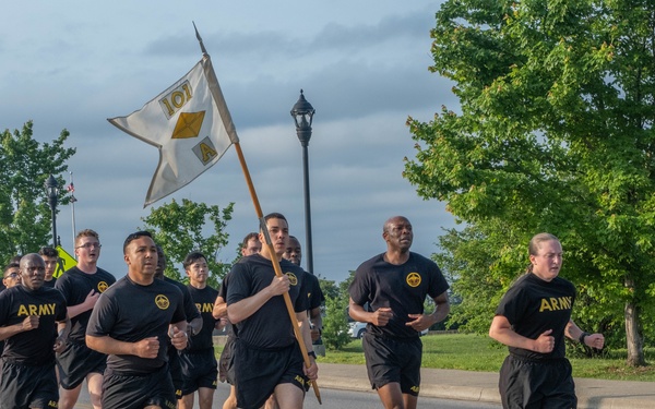 101st Division Sustainment Brigade Division Run