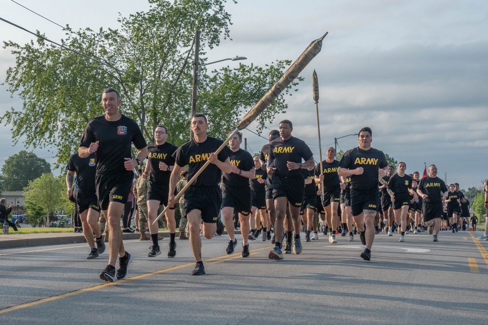 101st Division Sustainment Brigade Division Run