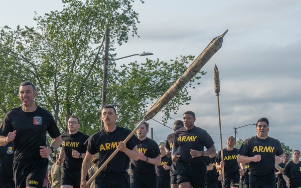 101st Division Sustainment Brigade Division Run