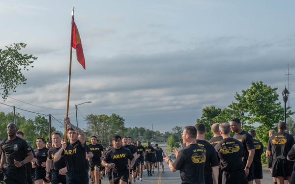 101st Division Sustainment Brigade Division Run