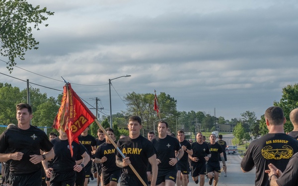 101st Division Sustainment Brigade Division Run