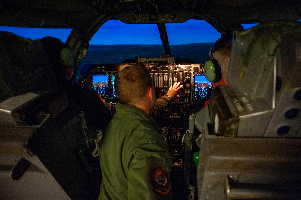 Omaha Trophy presented to 37th Bomb Squadron