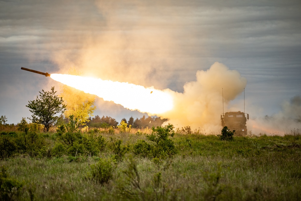 eFP Battle Group Poland Ignites Day 4 of Griffin Shock 23 Day 4 with Explosive Multinational Maneuvers