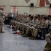 New, incoming Marines receive ‘Welcome Aboard’ brief.