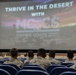 New, incoming Marines receive ‘Welcome Aboard’ brief.