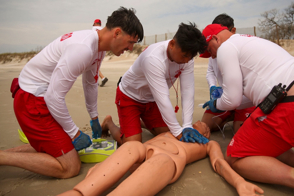 Onslow Beach Emergency Response Training Exercise