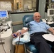 Al Whitney donates 1,030th pint of platelets at Fort Bragg Blood Donor Center